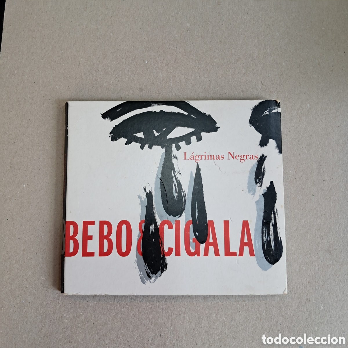 CDs de m&uacute;sica: Bebo cigala, L&aacute;grimas negras, Compact disc