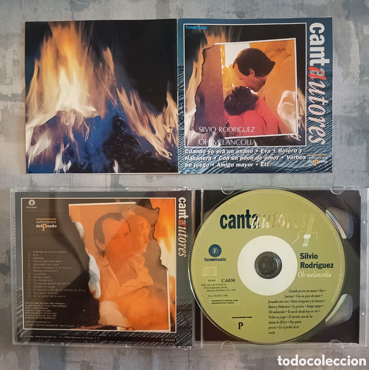 CDs de m&uacute;sica: Silvio Rodr&iacute;guez - Oh melancol&iacute;a