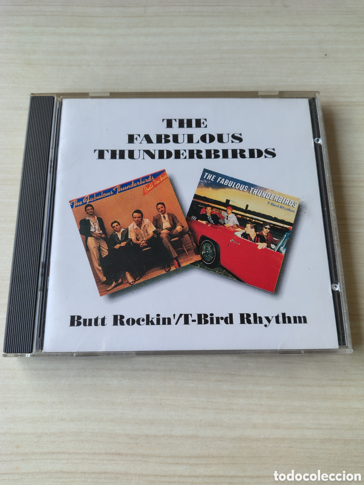 CDs de m&uacute;sica: THE FABULOUS THUNDERBIRDS Butt Rockin + T Bird Rhythm ( 1981/82 BGO UK 1993 ) NICK LOWE JIMMIE VAUGH
