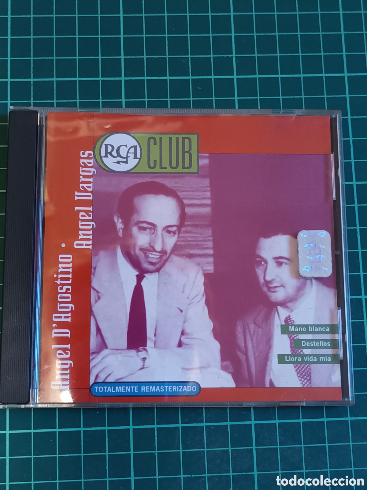 CDs de m&uacute;sica: &Aacute;ngel D'Agostino y &Aacute;ngel Vargas,