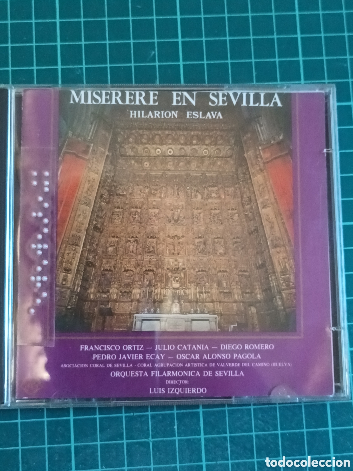 CDs de m&uacute;sica: Miserere en Sevilla&rdquo;, compuesta por Hilari&oacute;n Eslava.