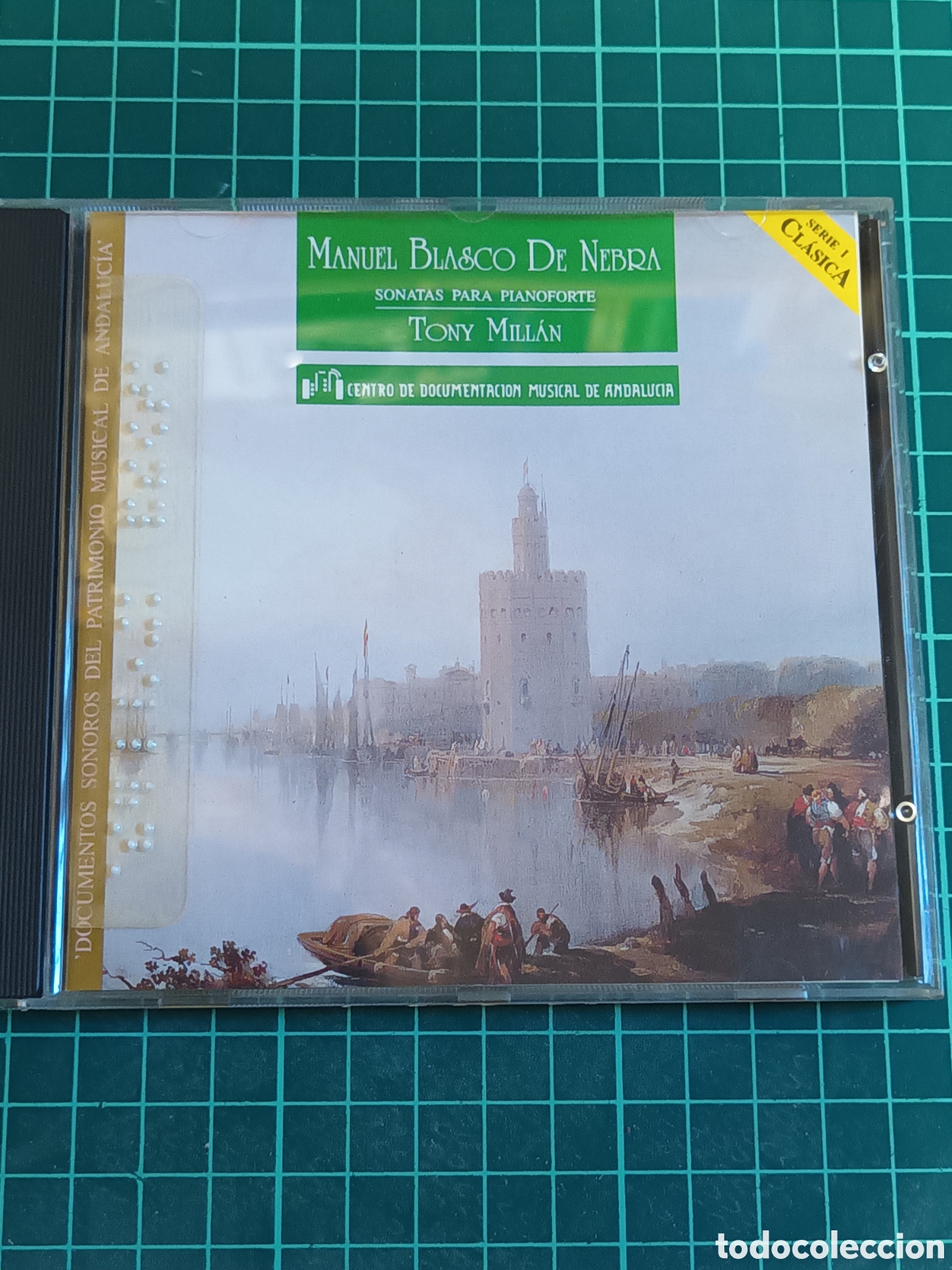 CDs de m&uacute;sica: Manuel Blasco de Nebra, interpretadas por Tony Mill&aacute;n.