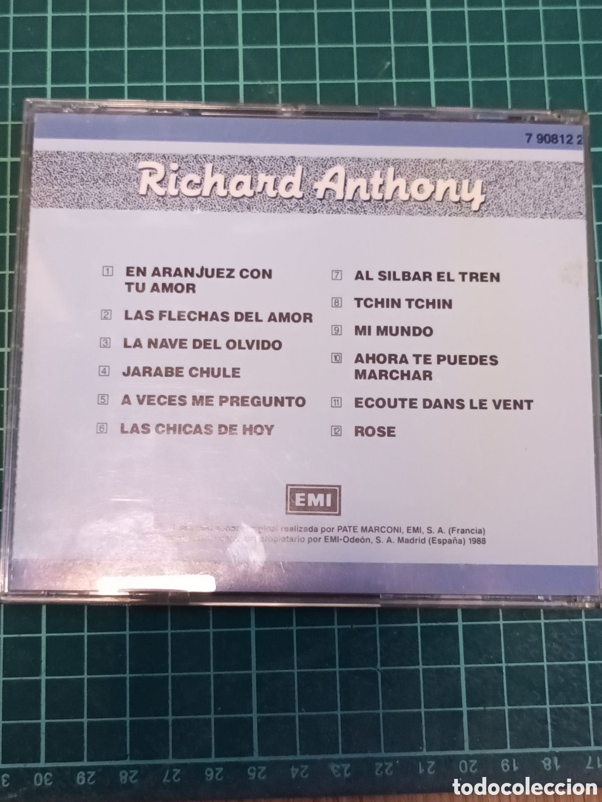 CDs de m&uacute;sica: Richard Anthony &ndash; Voces de Oro - Foto 2
