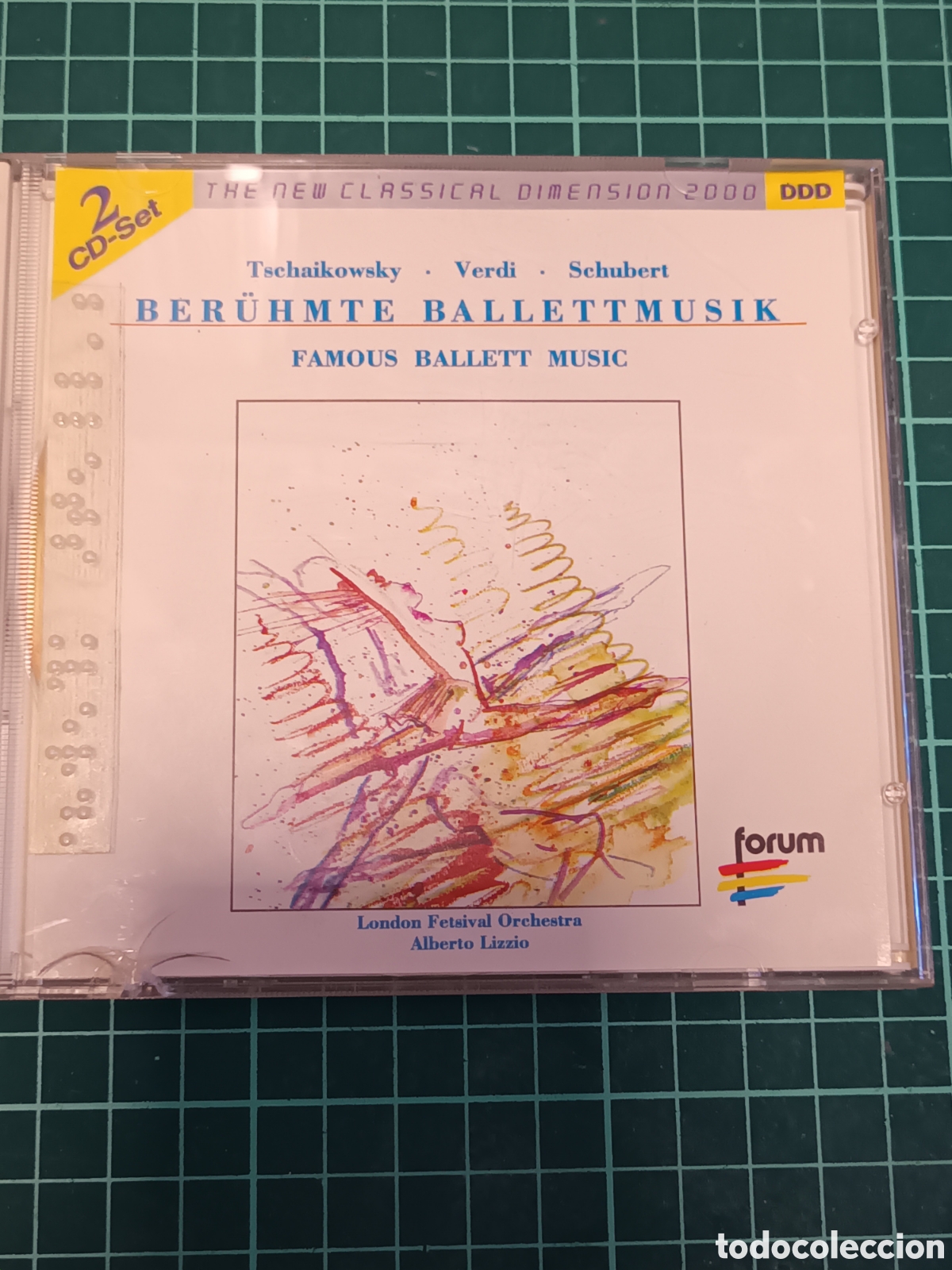 CDs de m&uacute;sica: &aacute;lbum doble de m&uacute;sica cl&aacute;sica en CD titulado Ber&uuml;hmte Ballettmusik