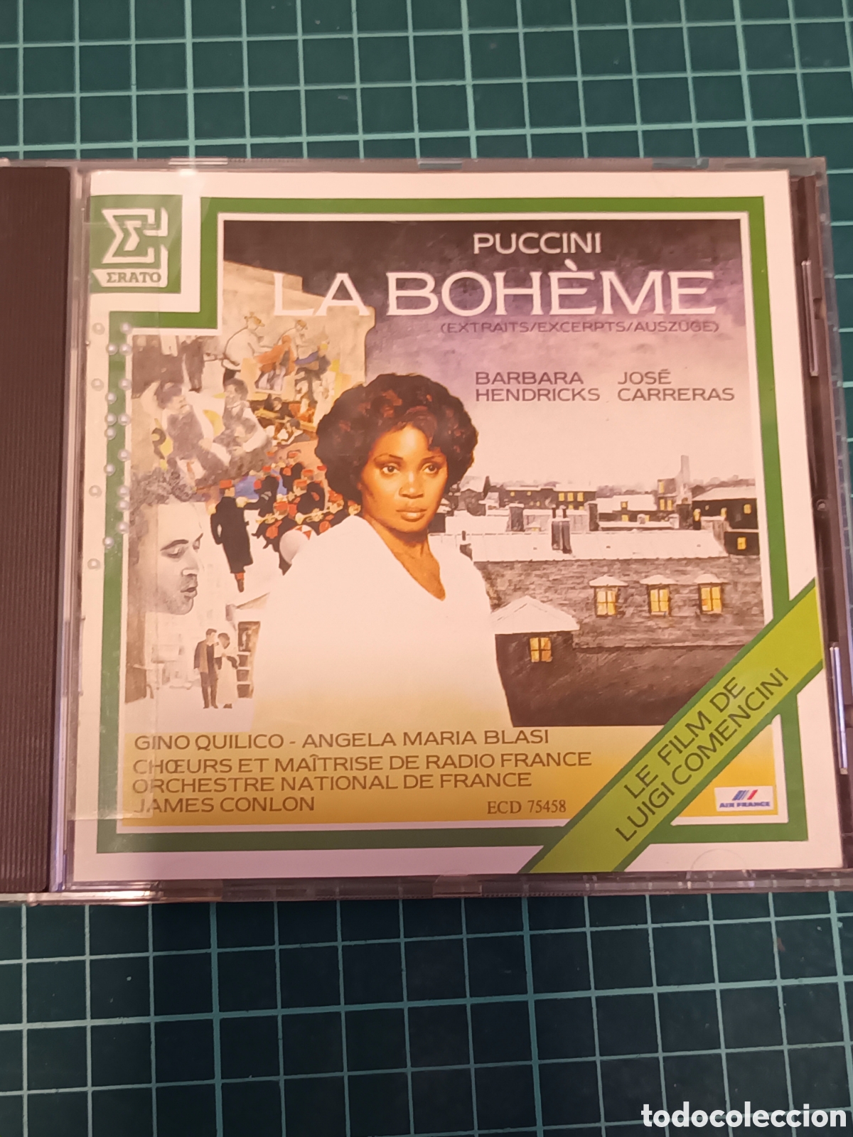 CDs de m&uacute;sica: la famosa &oacute;pera &rdquo;La Boh&egrave;me&rdquo; de Giacomo Puccini