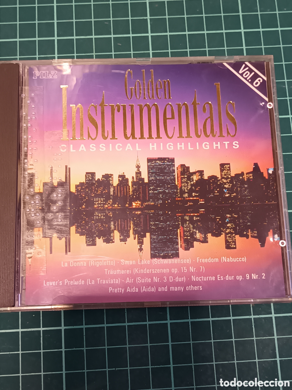 CDs de m&uacute;sica: Volumen 6 de la serie de CD Golden Instrumentals, subtitulado &rdquo;Classical Highlights&rdquo;