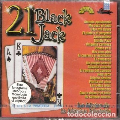 CDs de m&uacute;sica: Lo Mejor De La Musica Nortena [21 Black Jack]- 0724354133923