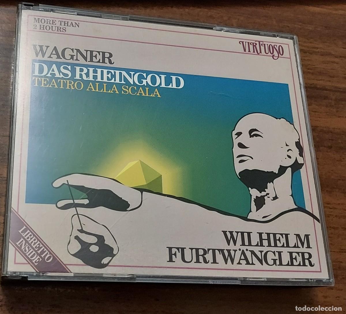 CD de M&uacute;sica: WAGNER - DAS RHEINGOLD - WILHELM FURTW&Auml;NGLER - TEATRO ALLA SCALA - CON LIBRETO - 2 CD SET - HOLLAND