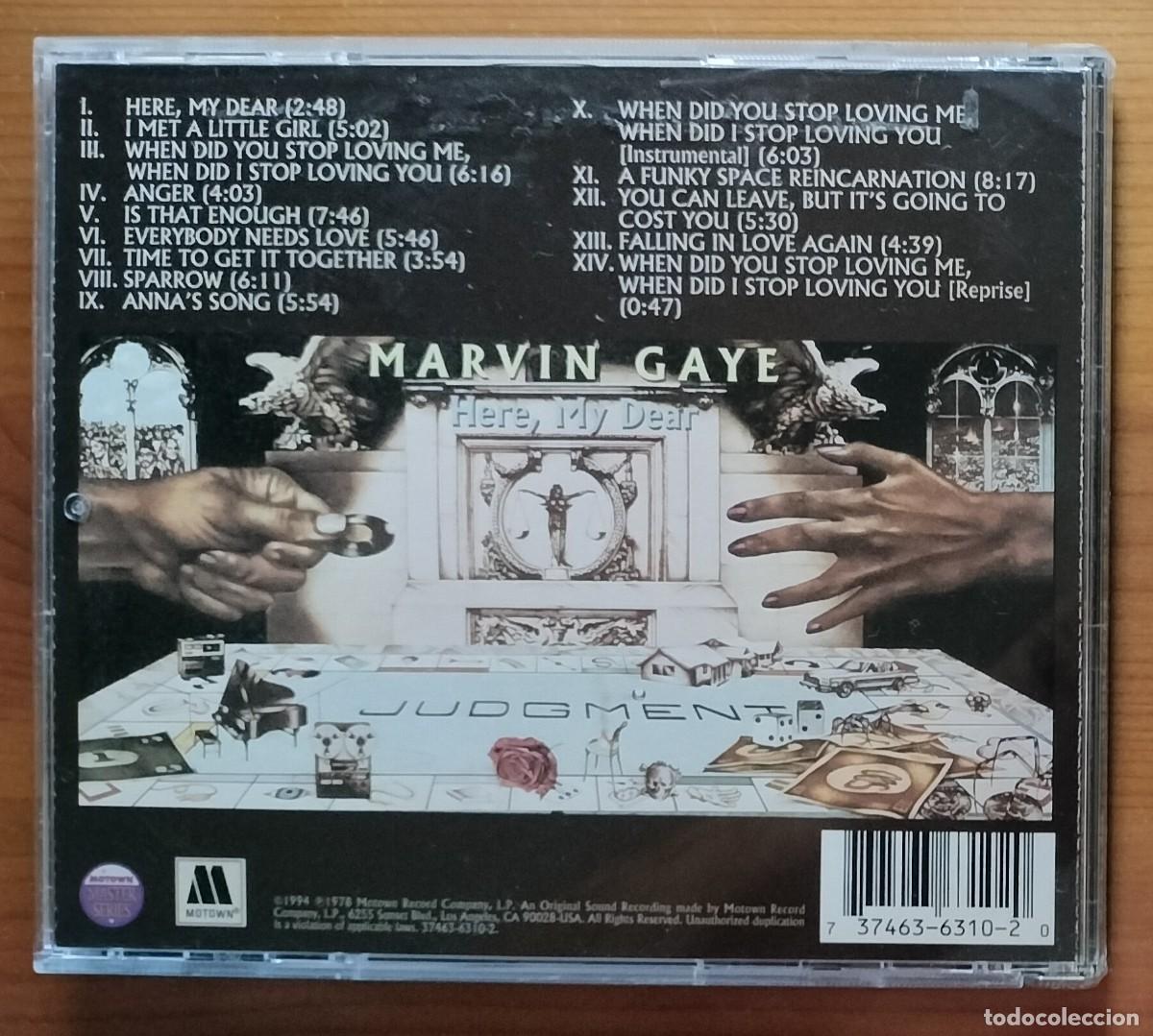 CDs de m&uacute;sica: Marvin Gaye - Here, My Dear (CD) - Foto 2