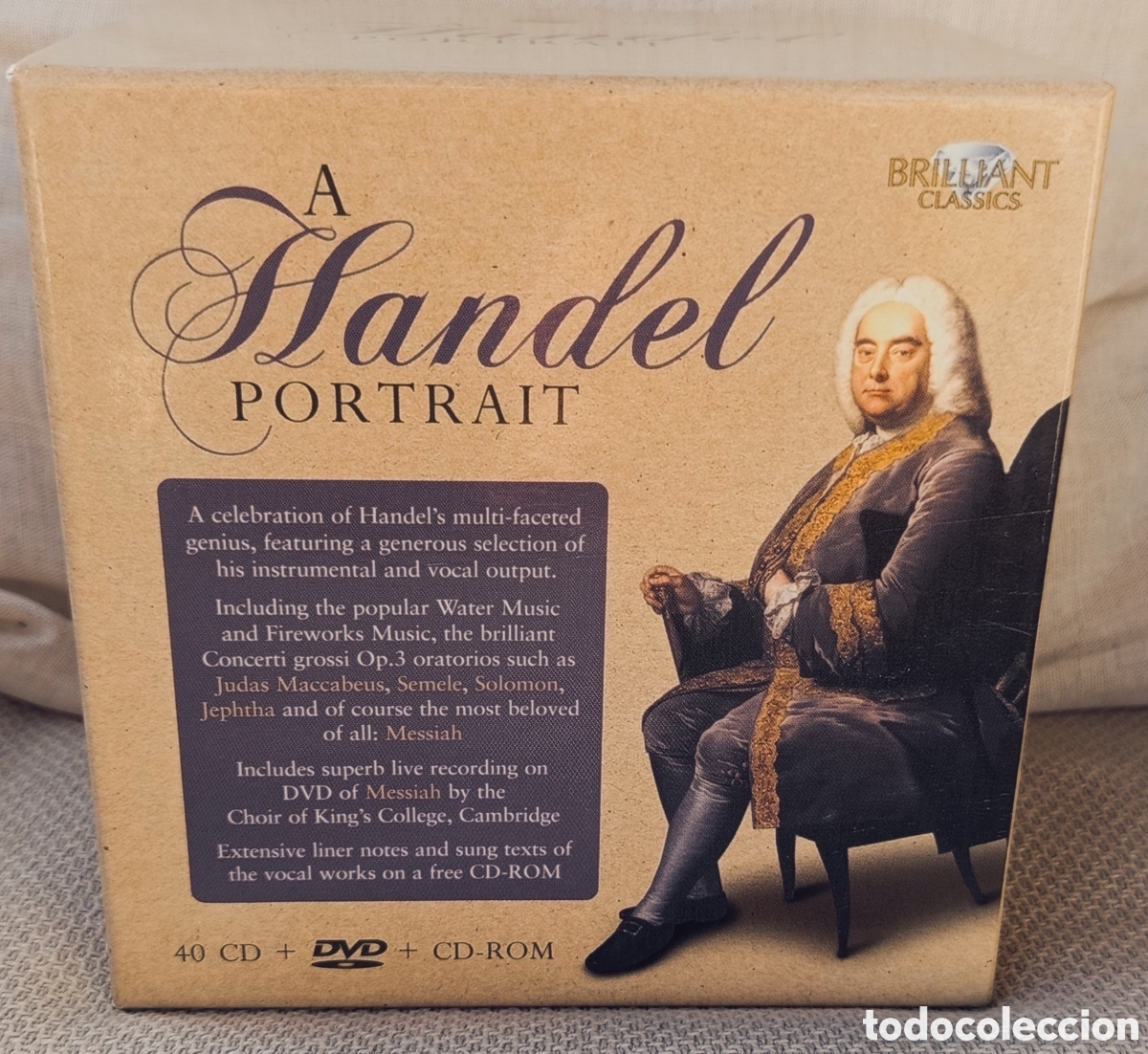 CDs de m&uacute;sica: A Handel Portrait, mejores obras