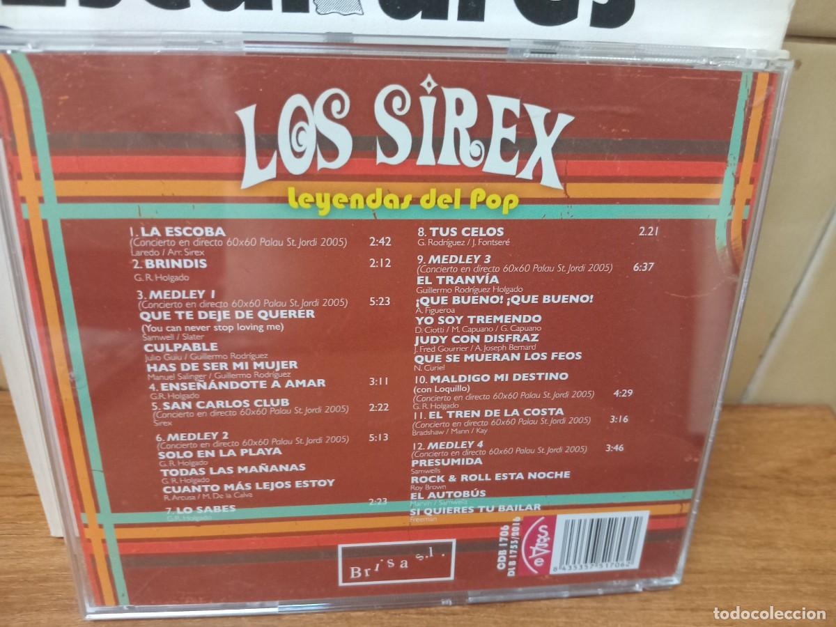 CDs de m&uacute;sica: LOS SIREX - LEYENDAS DEL POP - CD - Foto 2