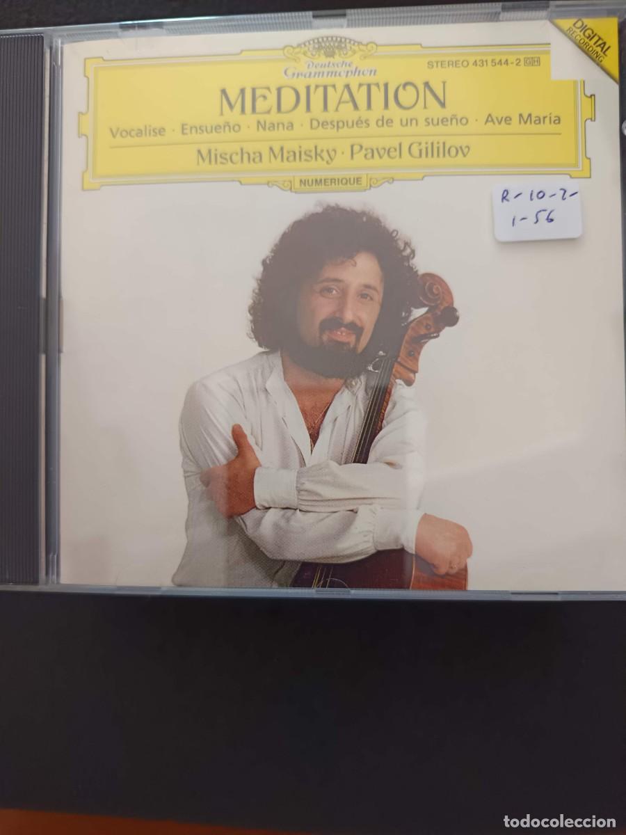 CDs de m&uacute;sica: MISCHA MAISKY (VIOLINCELLO), PAVEL GILILOV (PIANO). MEDITATION: VOCALISE, ENSUE&Ntilde;O, NANA, DESPU&Eacute;S DE