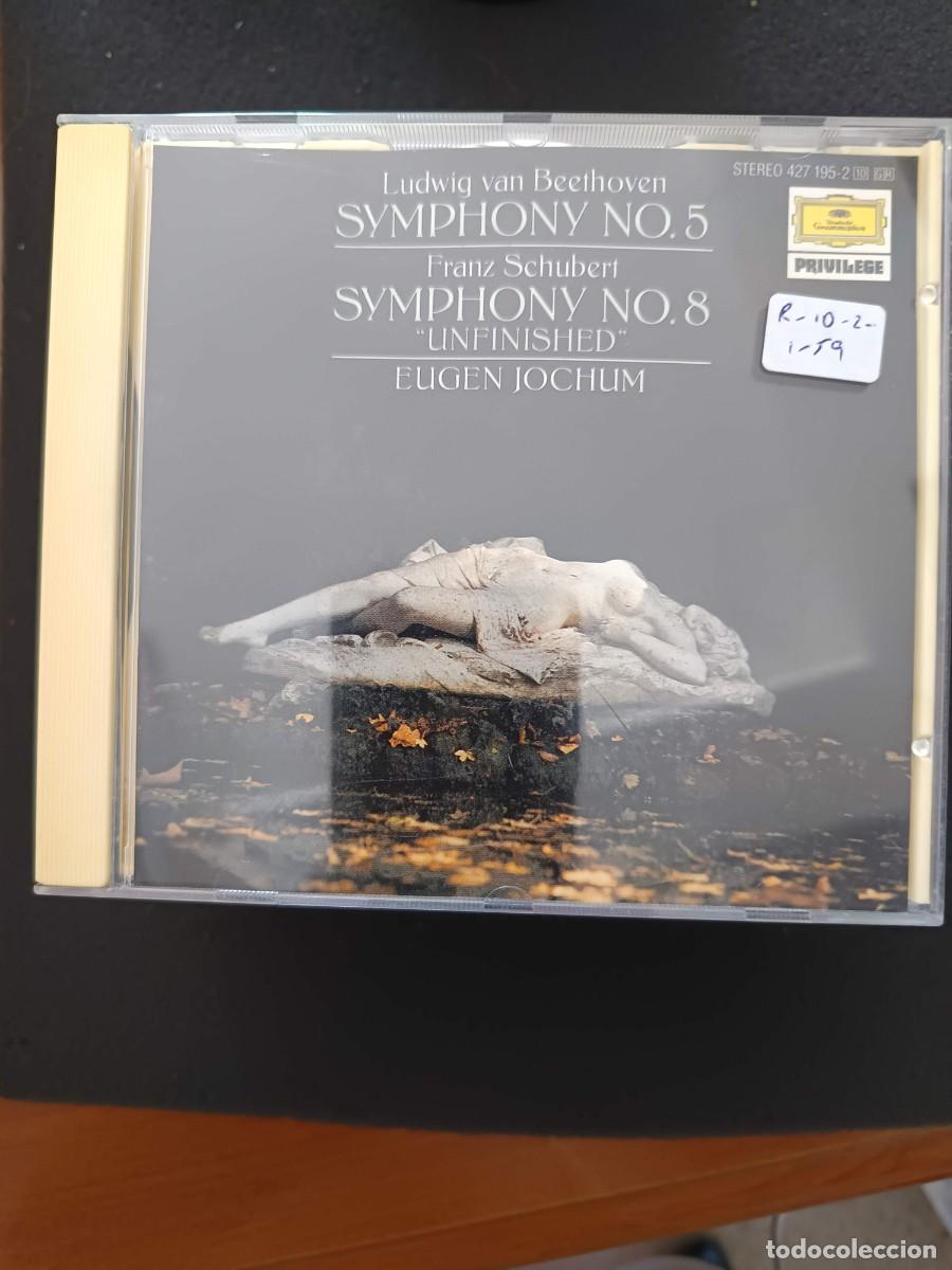 CDs de m&uacute;sica: BEETHOVEN: SYMPHONY N&ordm; 5 / SCHUBERT: SYMPHONY N&ordm; 8 &rdquo;UNFINISHED&rdquo;. DIR: EUGEN JOCHUM
