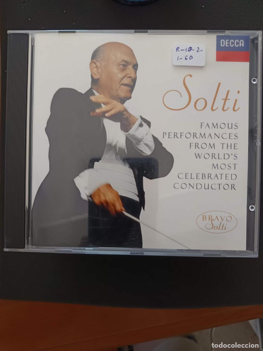 CDs de m&uacute;sica: SOLTI. FAMOUS PERFORMANCES FROM THE WORLD'S MOST CELEBRATED CONDUCTOR
