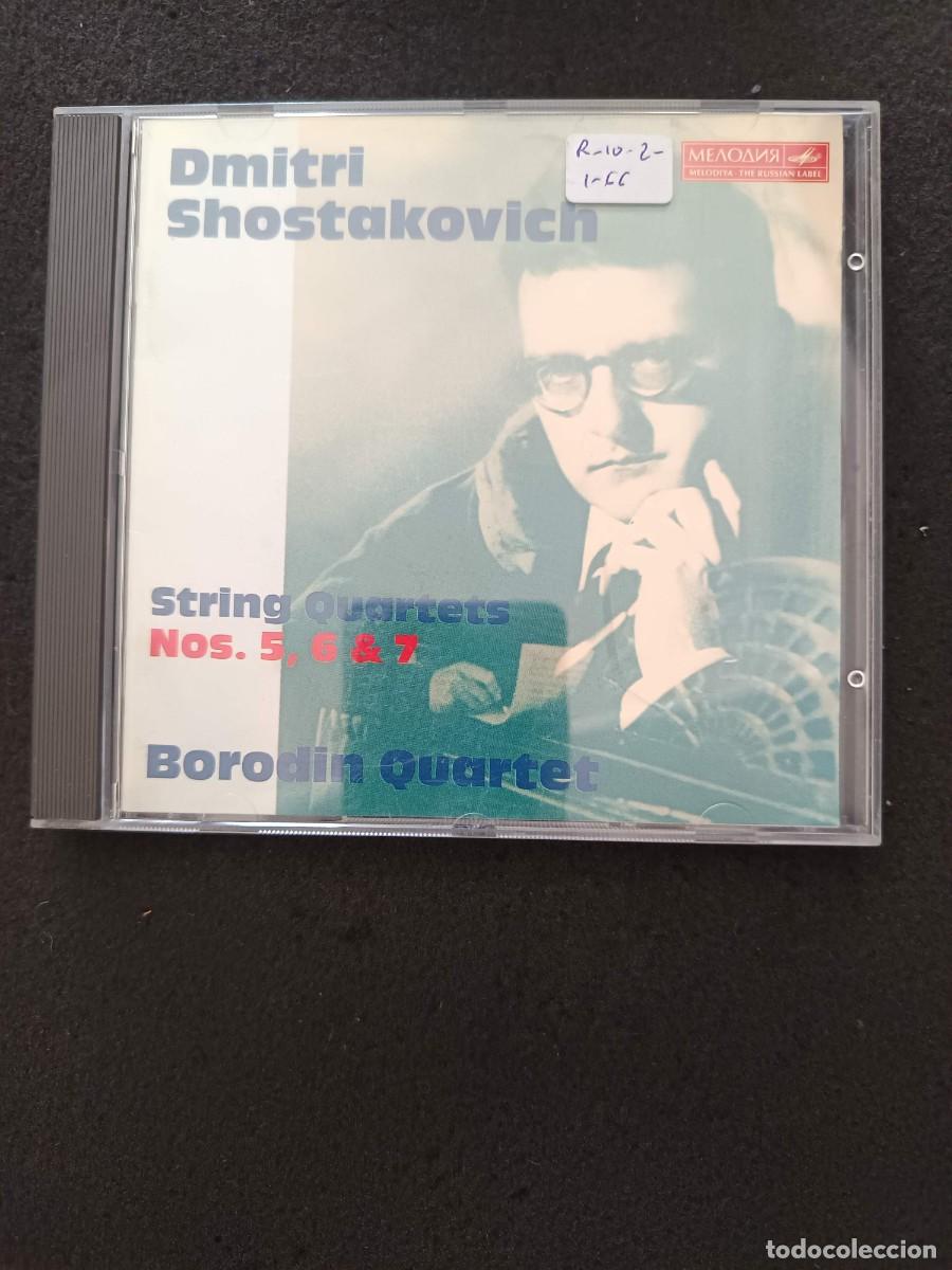 CDs de m&uacute;sica: SHOSTAKOVICH: STRING QUARTETS N&ordm;S. 5, 6 & 7. BORODIN QUARTET
