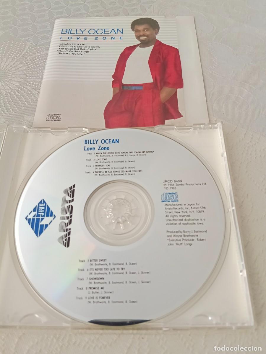 CDs de m&uacute;sica: RAR CD. BILLY OCEAN. LOVE ZONE