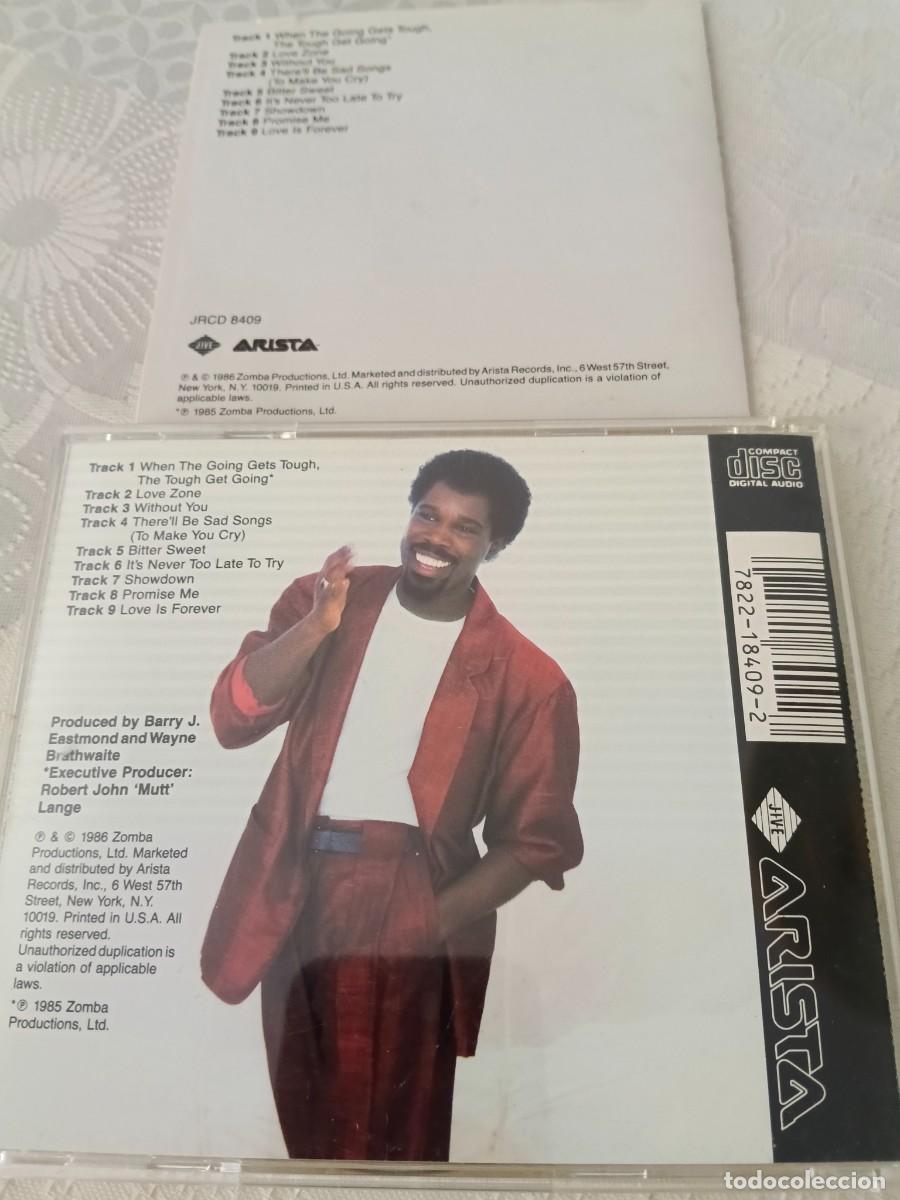 CDs de m&uacute;sica: RAR CD. BILLY OCEAN. LOVE ZONE - Foto 2