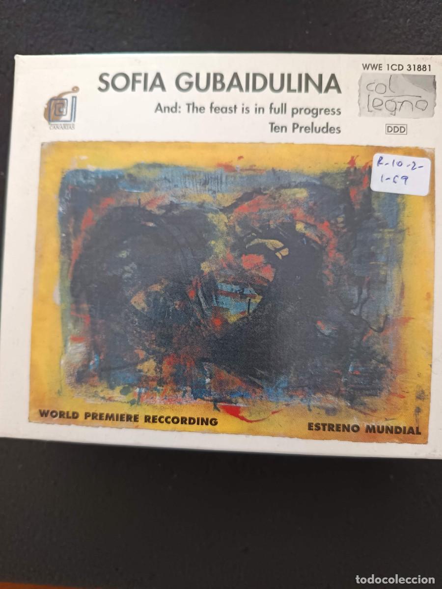 CDs de m&uacute;sica: SOFIA GUBAIDULINA. AND: THE FEAST IS IN FULL PROGRESS / TEN PRELUDES