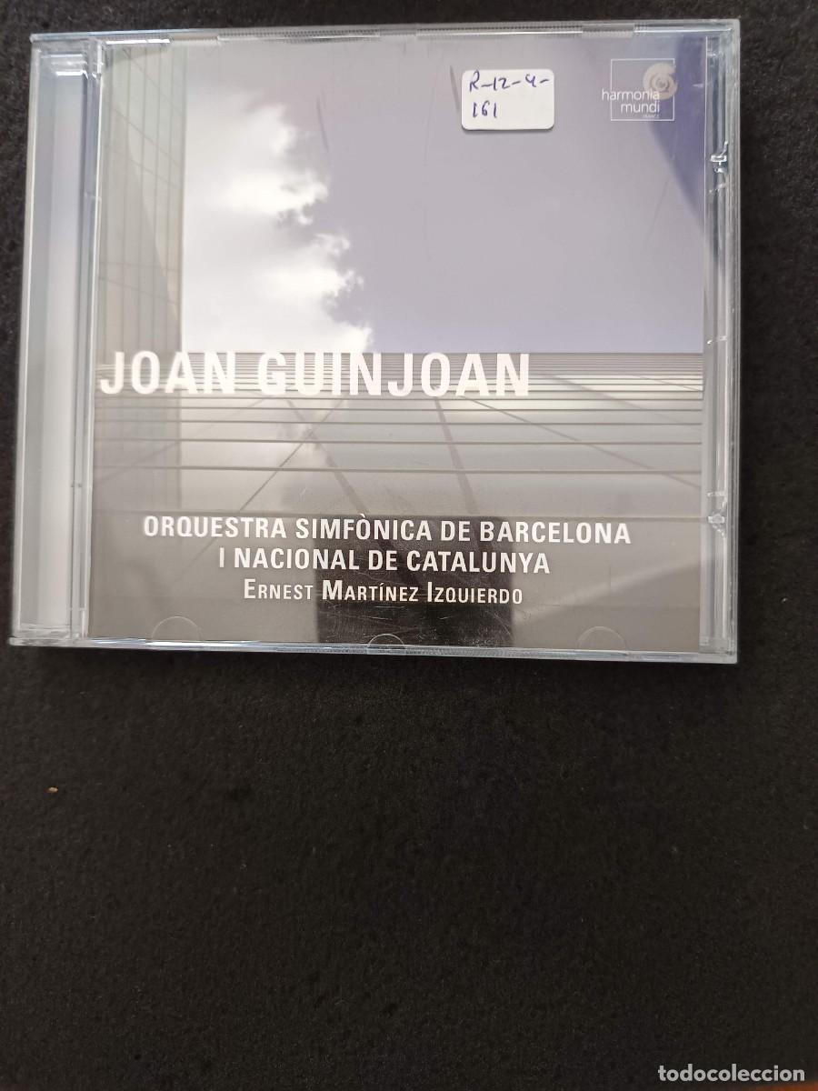 CDs de m&uacute;sica: JOAN GUINJOAN. ORQUESTRA SIMF&Ograve;NICA DE BARCELONA I NACIONAL DE CATALUNYA. DIR: ERNEST MART&Iacute;NEZ IZQUI