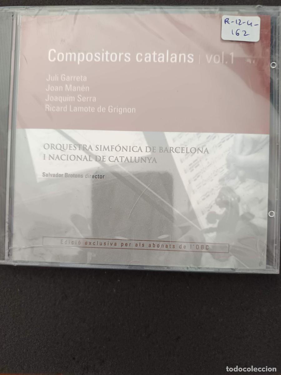 CDs de m&uacute;sica: COMPOSITORS CATALANS. VOL 1. JULI GARRETA / JOAN MAN&Eacute;N / JOAQU&Iacute;M SERRA / RICARD LAMOTE DE GRIGNON.