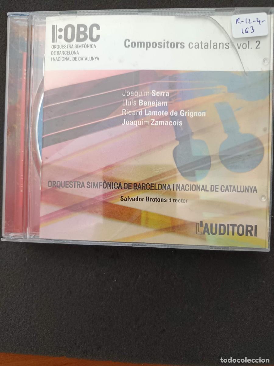 CDs de m&uacute;sica: COMPOSITORS CATALANS. VOL 2. JOAQU&Iacute;M SERRA / LLU&Iacute;S BENEJAM / RICARD LAMOTE DE GRIGNON / JOAQUIM ZAMA