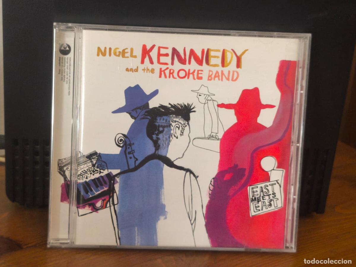 CDs de m&uacute;sica: CD - NIGEL KENNEDY AND THE KRONE BAND - EAST MEETS EAST (EST22)