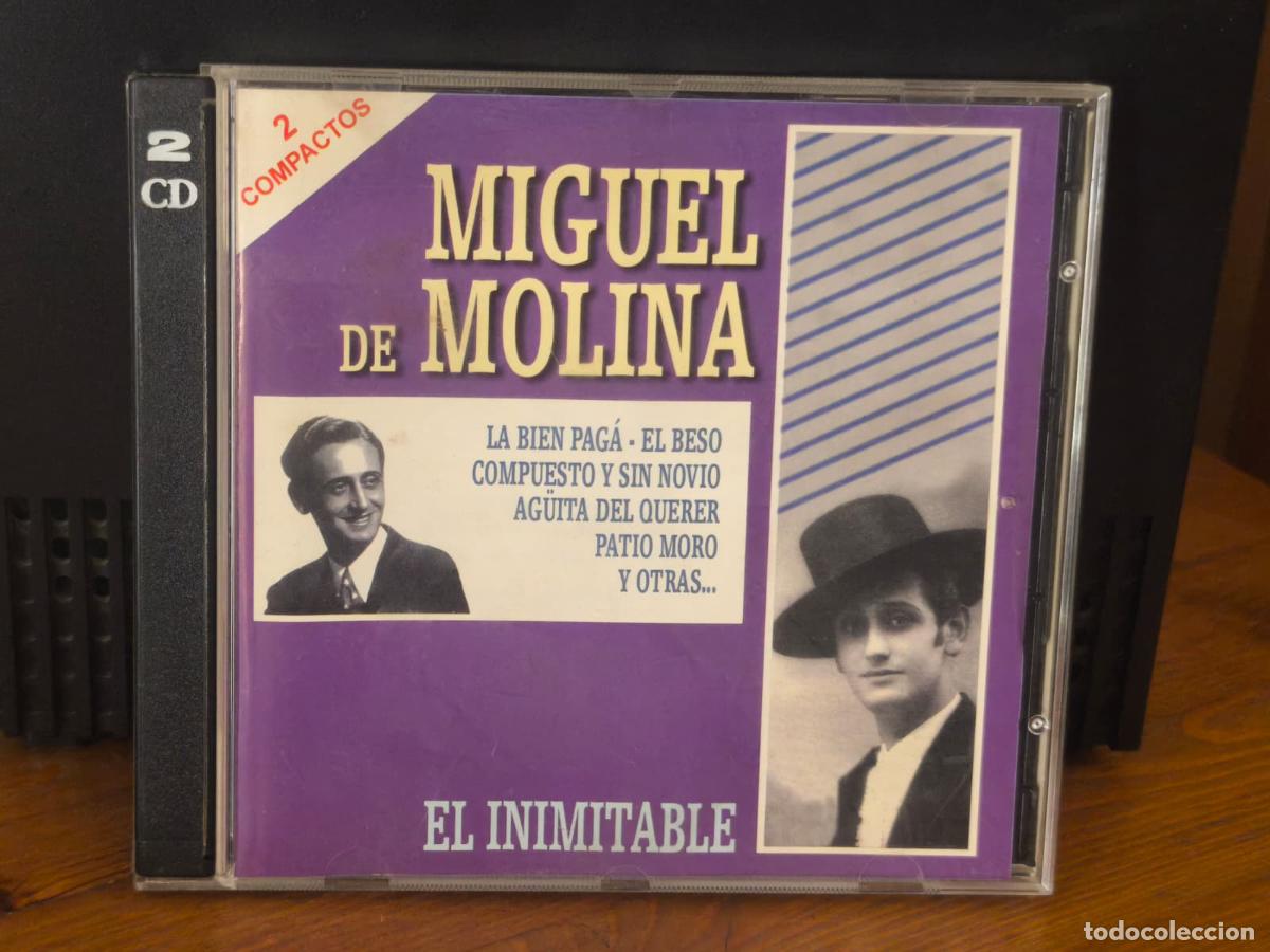 CDs de m&uacute;sica: CD - MIGUEL DE MOLINA - EL INIMITABLE - 2 CDS (EST22)