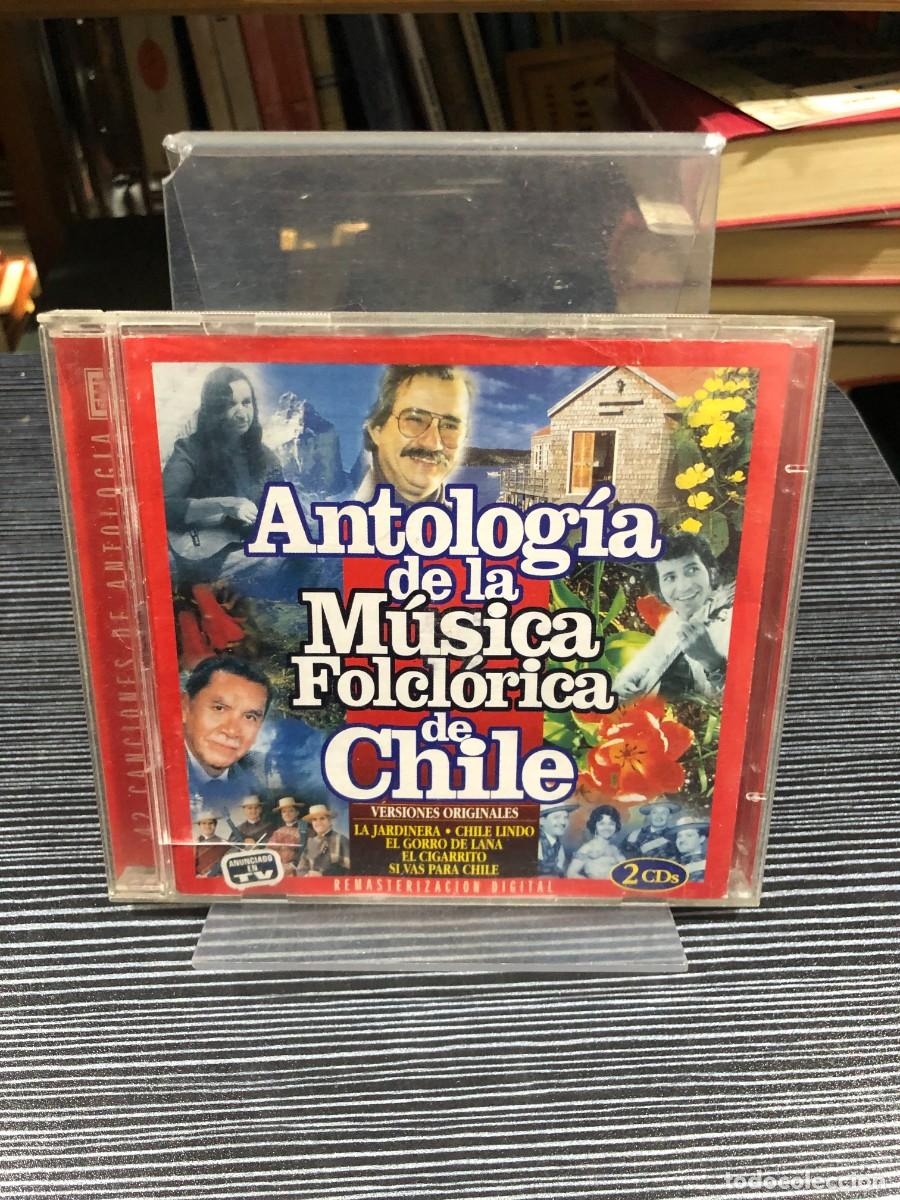 CDs de m&uacute;sica: Antolog&iacute;a de la M&uacute;sica Folcl&oacute;rica de Chile