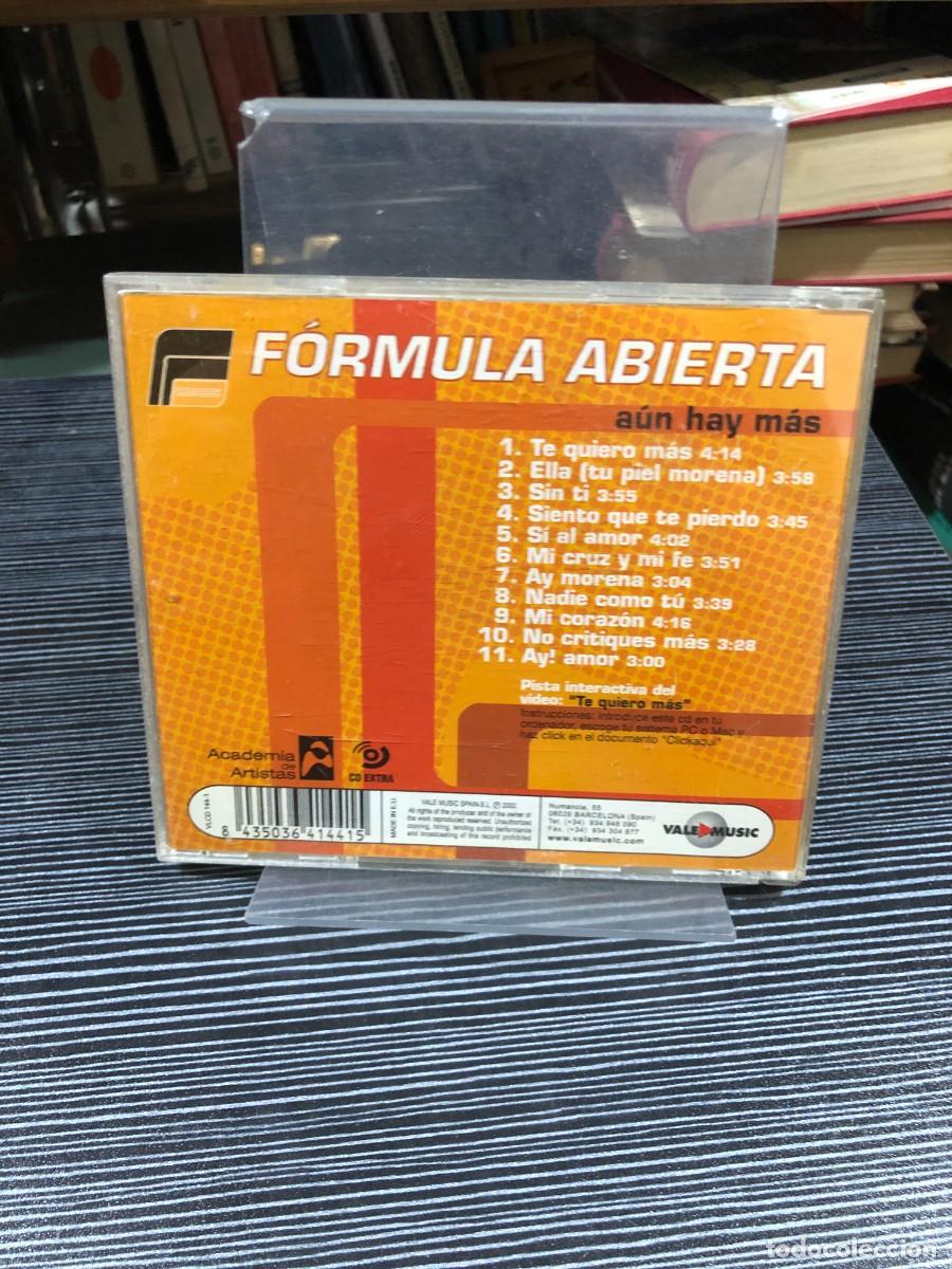 CDs de m&uacute;sica: A&uacute;n hay m&aacute;s F&oacute;rmula Abierta - Foto 2