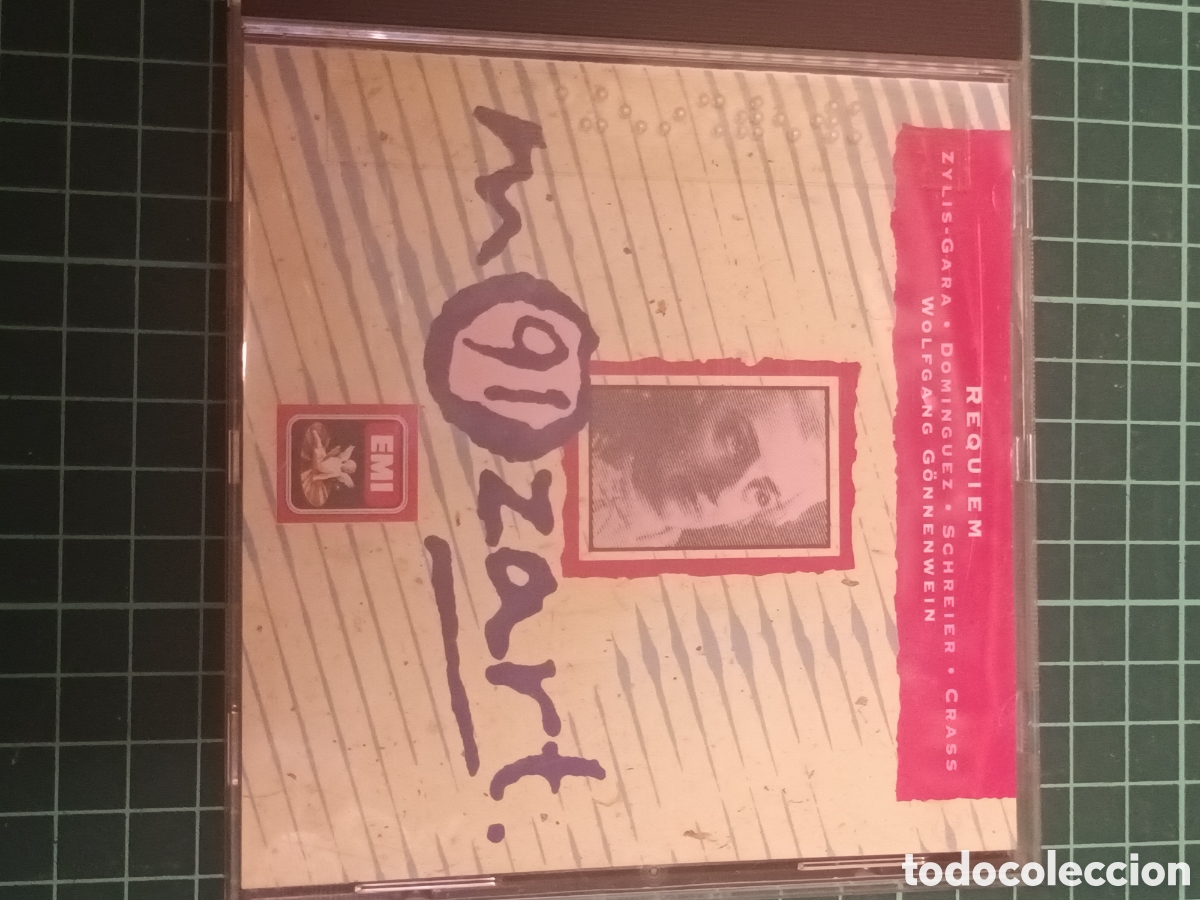 CDs de m&uacute;sica: R&eacute;quiem de Wolfgang Amadeus Mozart