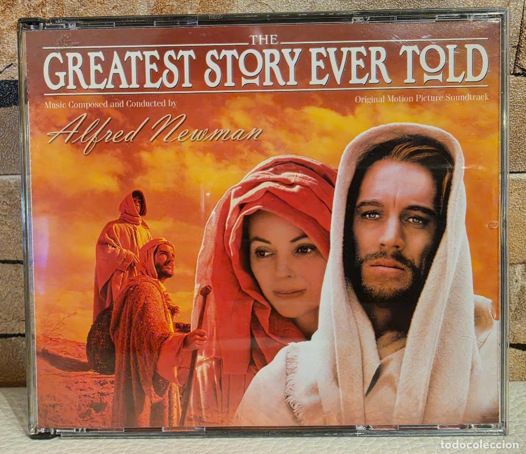 CDs de m&uacute;sica: BANDA SONORA THE GREATEST STORY EVER TOLD - ALFRED NEWMAN - 3 CD - EDICI&Oacute;N LIMITADA COLECCIONISTA