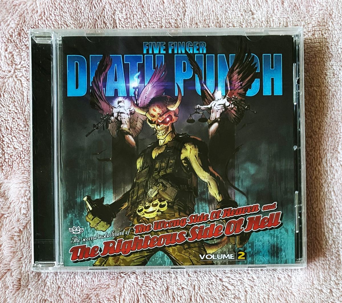 CDs de m&uacute;sica: FIVE FINGER DEATH PUNCH - THE WRONG SIDE OF HEAVEN VOLUME 2 CD PRECINTADO - GROOVE METAL HEAVY