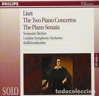 CDs de m&uacute;sica: Liszt: The Two Piano Concertos; The Piano Sonata- 0028944620023