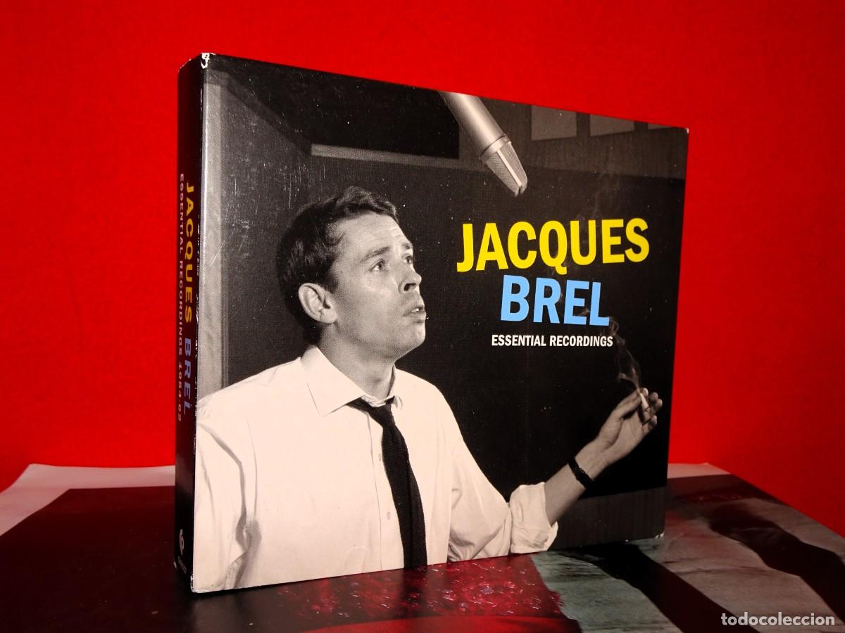 CDs de m&uacute;sica: JACQUES BREL 3 CD ESSENTIAL RECORDINGS - 68 CANCIONES