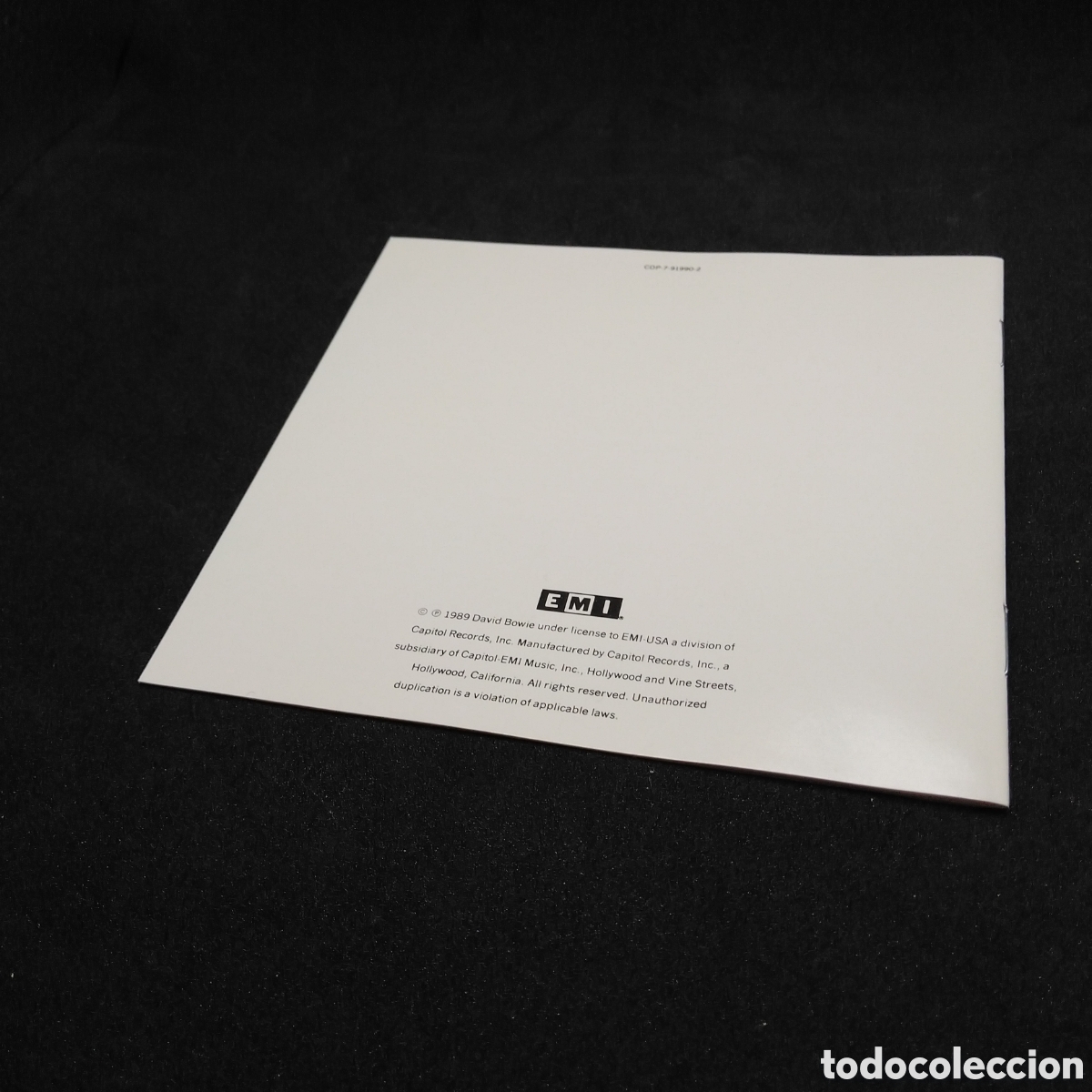 CDs de m&uacute;sica: TIN MACHINE - TIN MACHINE - 1989 - CD - DISCO VERIFICADO - Foto 4