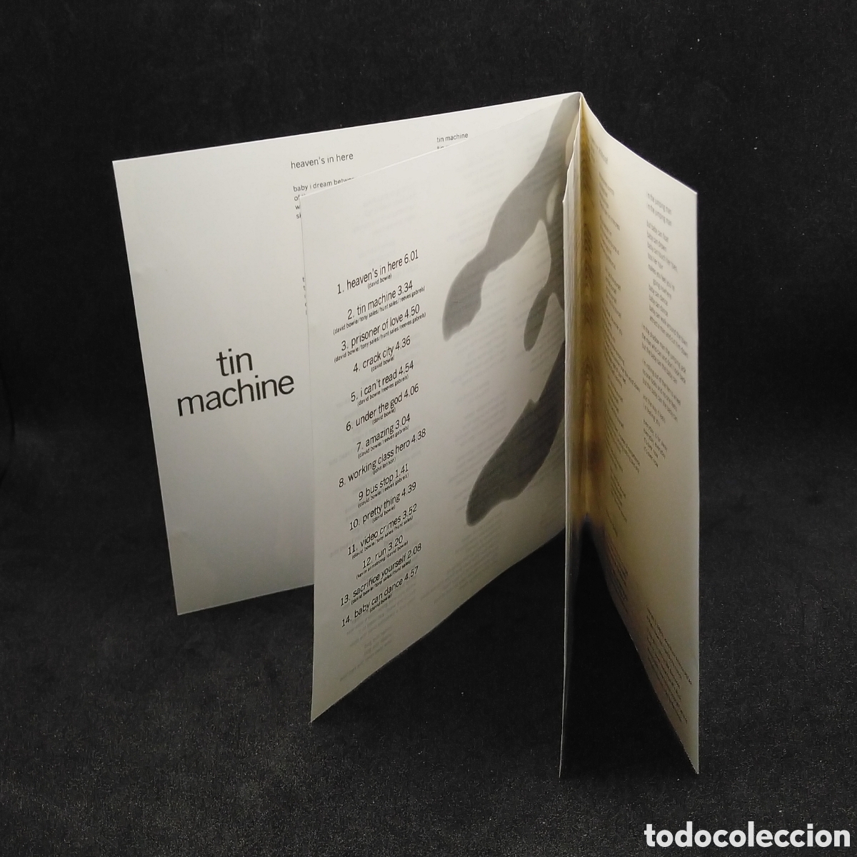 CDs de m&uacute;sica: TIN MACHINE - TIN MACHINE - 1989 - CD - DISCO VERIFICADO - Foto 5