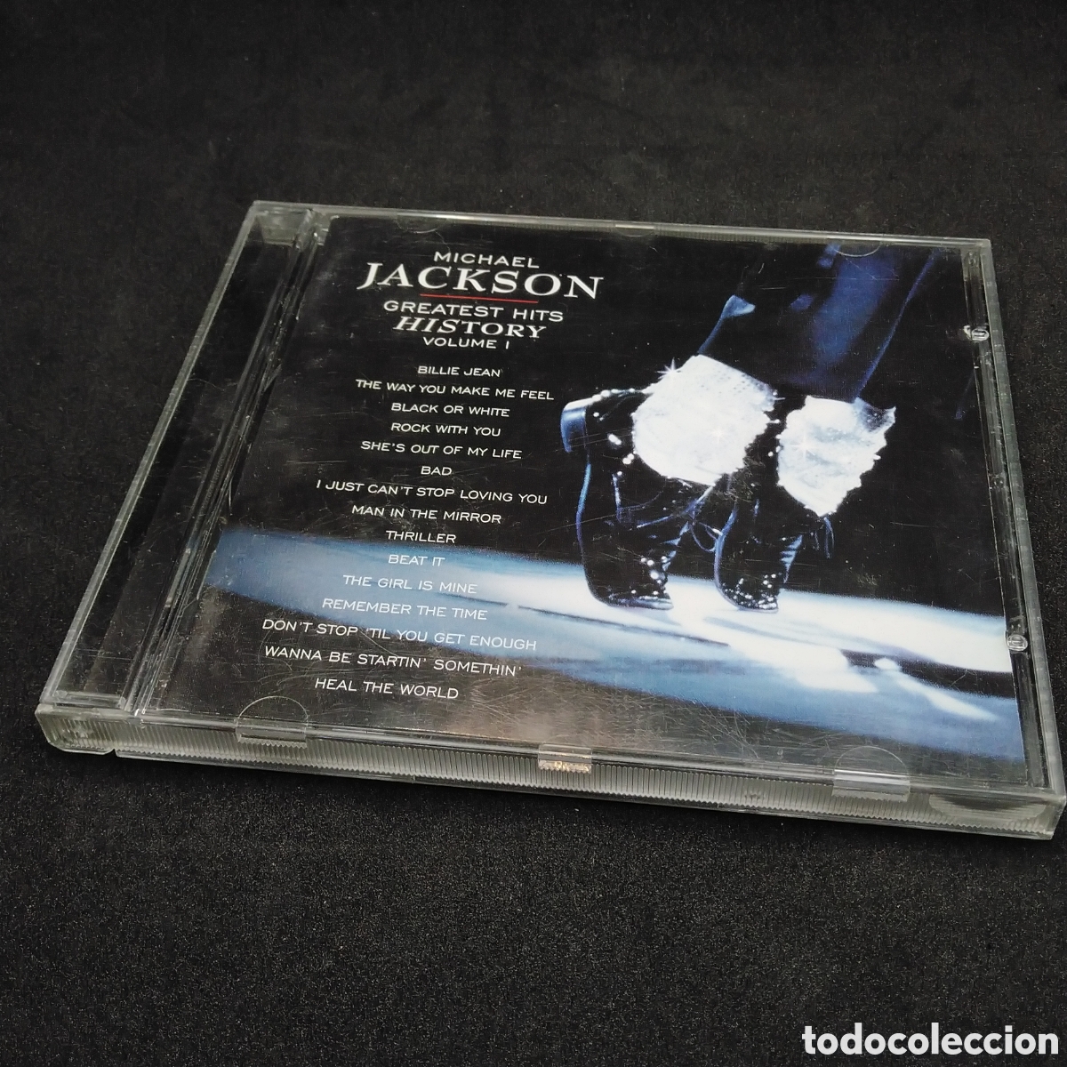 CDs de m&uacute;sica: MICHAEL JACKSON - GREATEST HITS - HISTORY - VOLUME 1 - CD - 2001 - DISCO VERIFICADO