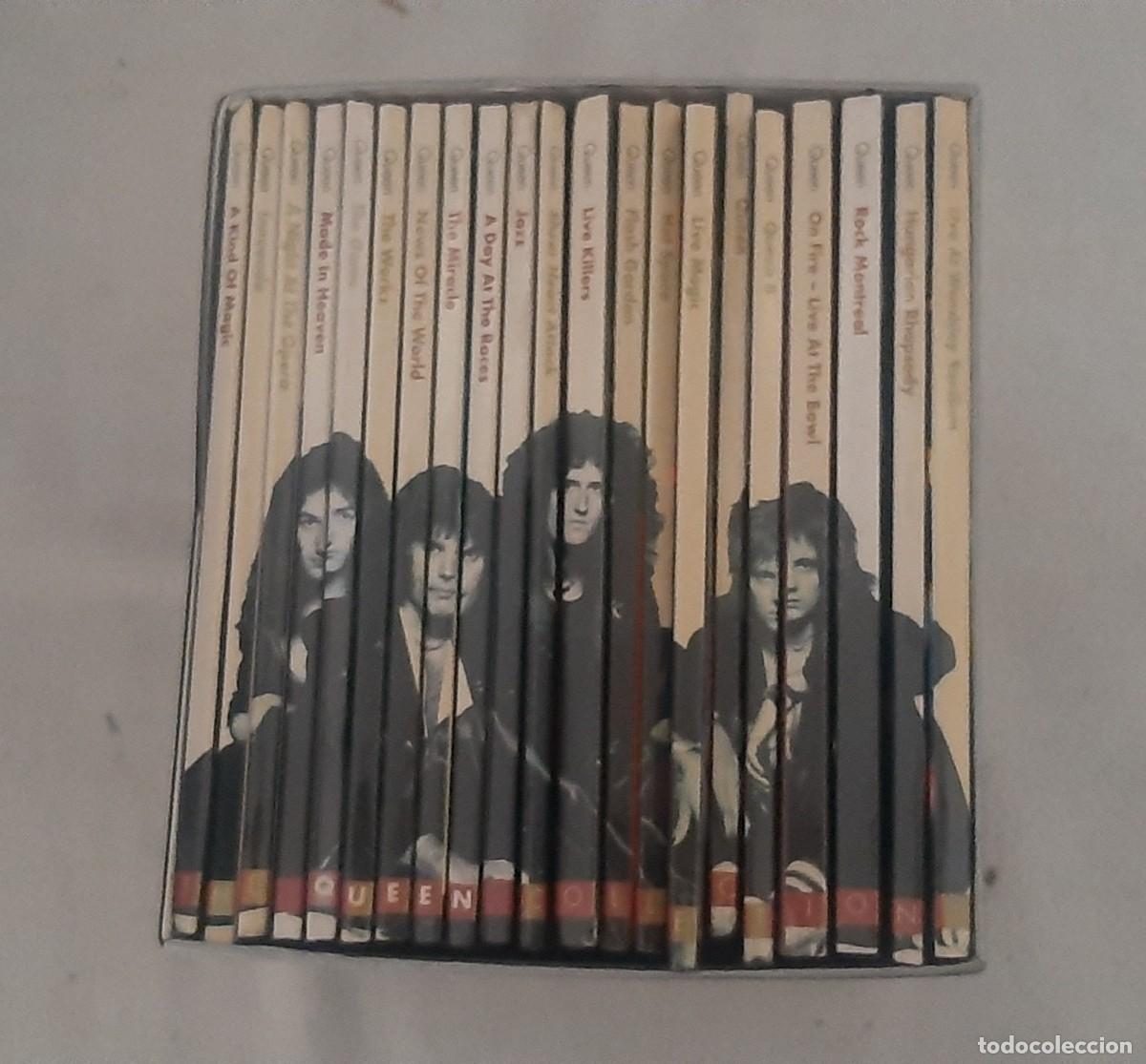 CDs de m&uacute;sica: COLECCION COMPLETA DE QUEEN.19 CDS Y 2 DVDS.