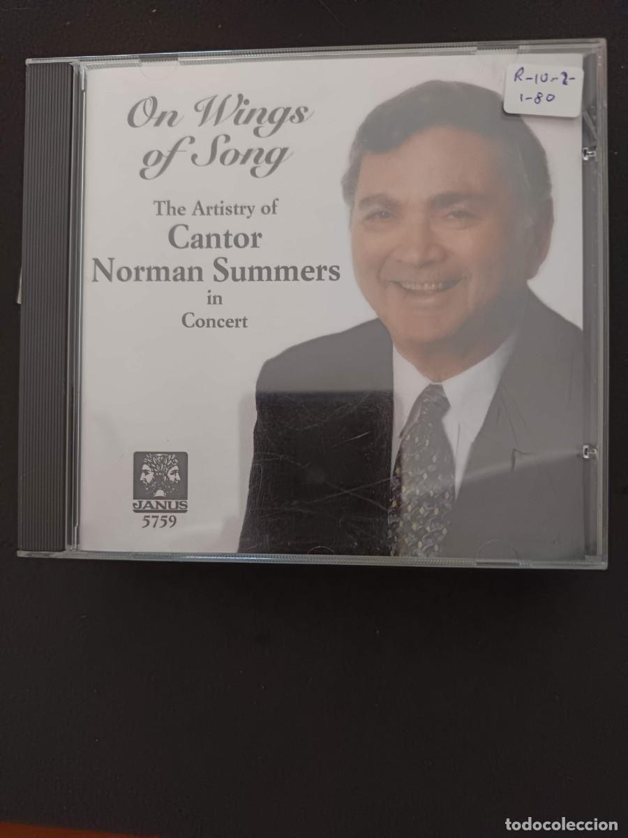 CDs de m&uacute;sica: ON WINGS OF SONG. THE ARTISTRY OF CANTOR NORMAN SUMMERS IN CONCERT