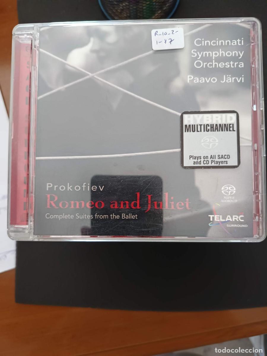 CDs de m&uacute;sica: PROKOFIEV: ROMEO AND JULIET. COMPLETE SUITES FROM THE BALLET. DIR: PAAVO J&Auml;RVI. CINCINNATI SYMPHON