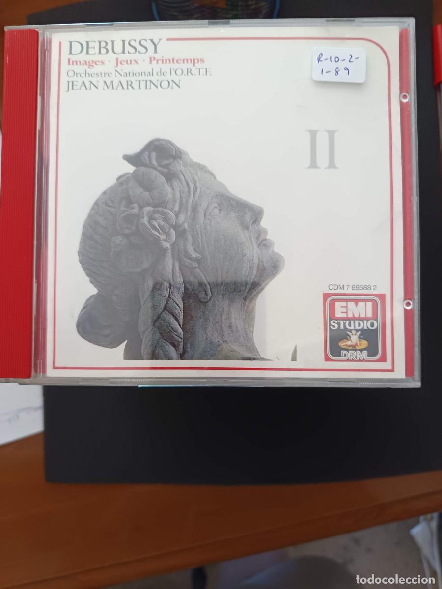 CDs de m&uacute;sica: DEBUSSY (II): IMAGES, JEUX, PRINTEMPS. DIR: JEAN MARTINON. ORCHESTRE NATIONAL DE L' O. R. T. F.