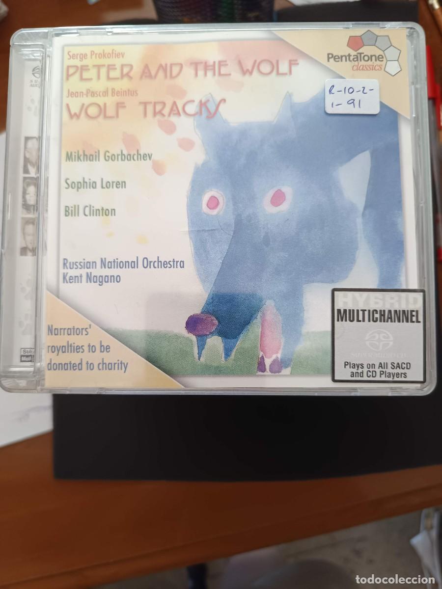 CDs de m&uacute;sica: PROKOFIEV: PETER AND THE WOLF. DIR: KENT NAGANO. INT&Eacute;RP: MIKHAIL GORBACHEV, SOPHIA LOREN, BILL CLINT