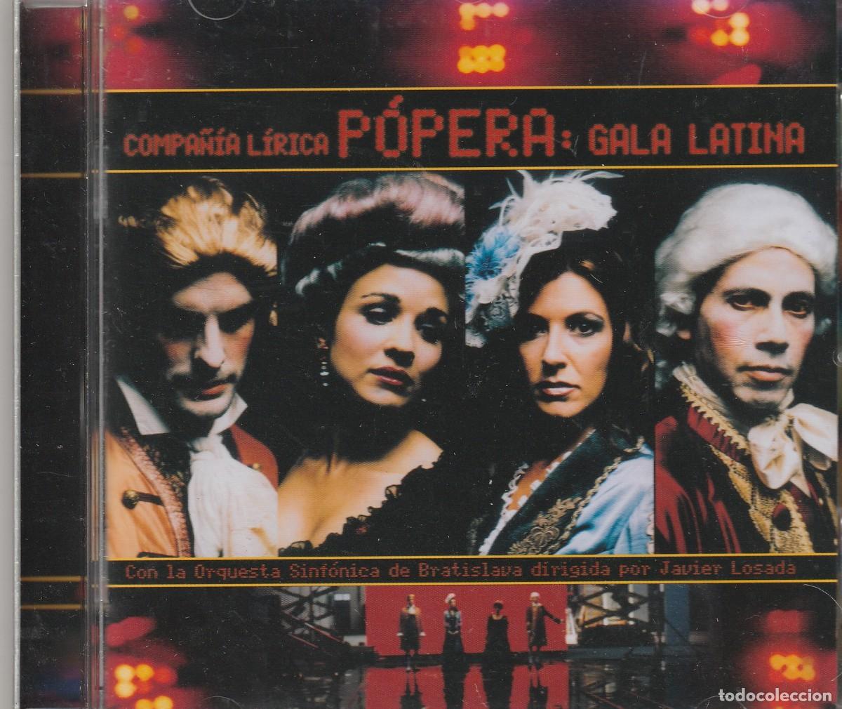 CDs de m&uacute;sica: P&oacute;pera -Compa&ntilde;&iacute;a L&iacute;rica P&oacute;pera &ndash; Gala Latina-2005-Formato:CD-PRECIO REDUCIDO