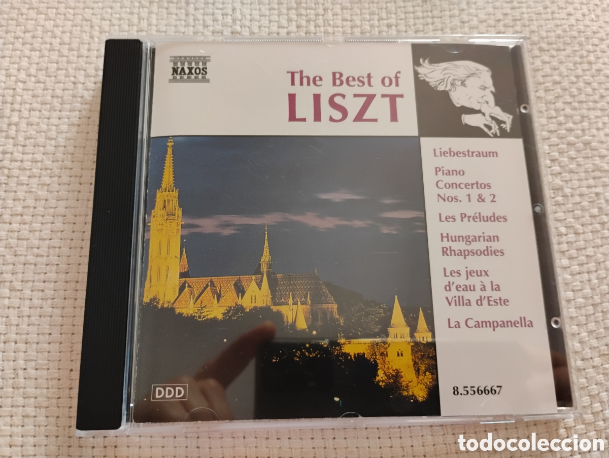 CDs de m&uacute;sica: Liszt: Lo mejor de Liszt. Naxos