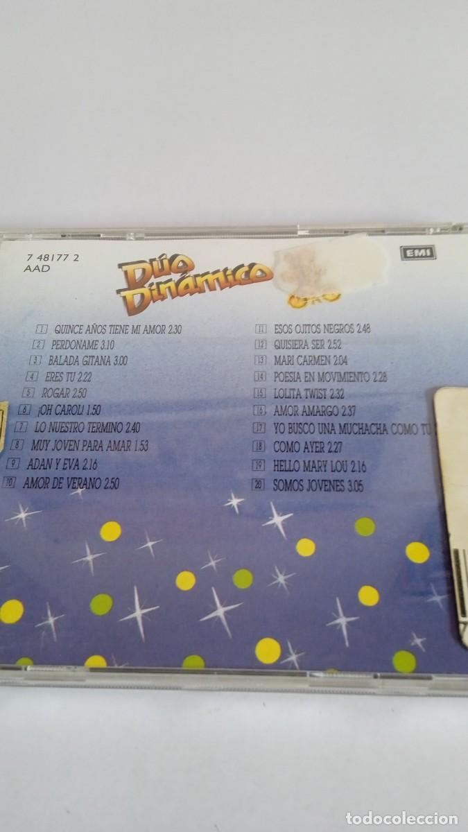CDs de m&uacute;sica: D&Uacute;O DINAMICO 20 &Eacute;xitos de oro - Foto 3