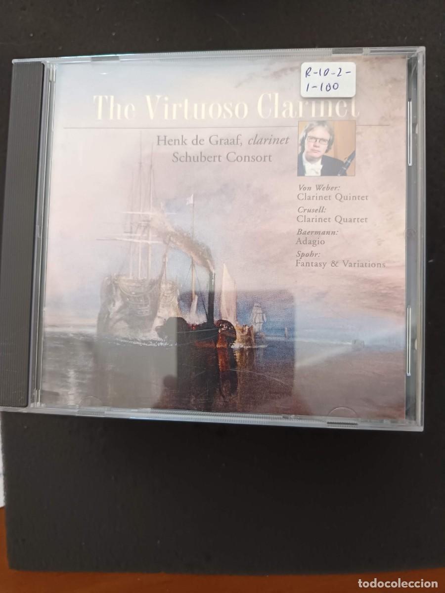 CDs de m&uacute;sica: THE VIRTUOSO CLARINET. HENK DE GRAAF (CLARINET). WEBER, CRUSELL, BAERMANN, SPOHR. SCHUBERT CONSORT