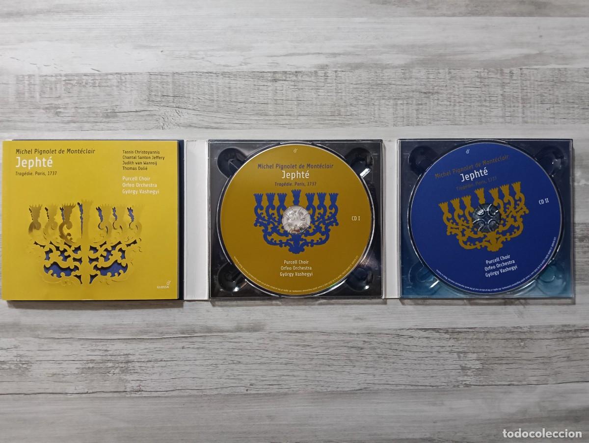 CDs de m&uacute;sica: Michel Pignolet de Mont&eacute;clair - Jepht&eacute; - Foto 3