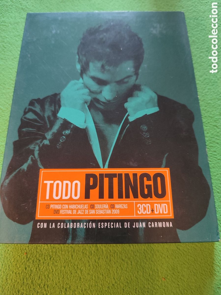 CDs de m&uacute;sica: Pitingo - Todo Pitingo 3 CDs y 1 DVD
