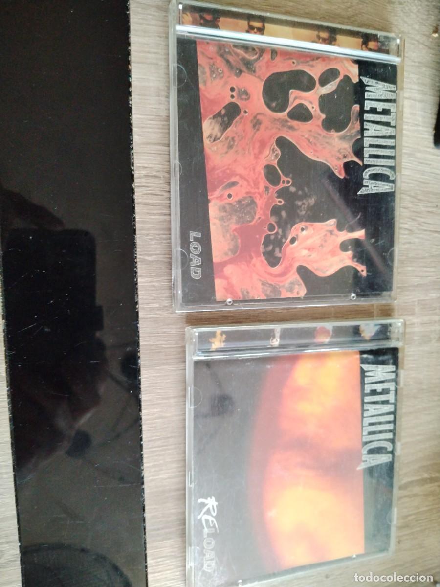 CDs de m&uacute;sica: Metallica- 2 CDs - load y reload
