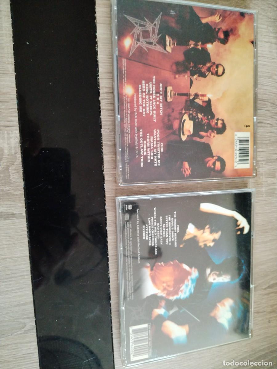 CDs de m&uacute;sica: Metallica- 2 CDs - load y reload - Foto 2